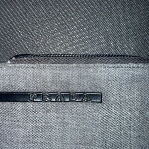 Prada Men's Bag in Elegant Gray